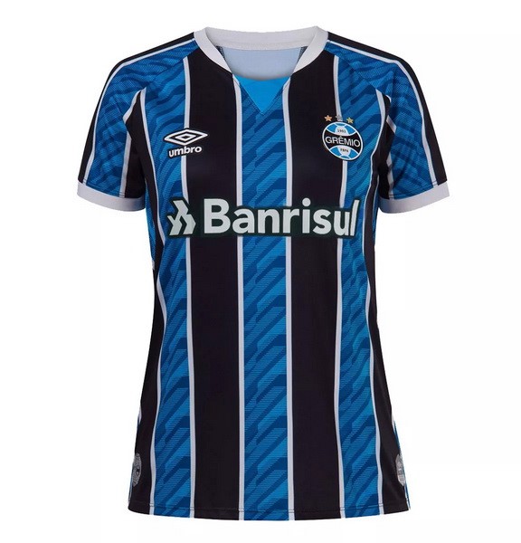 Camiseta Grêmio FBPA Primera Equipación Mujer 2020-2021 Azul